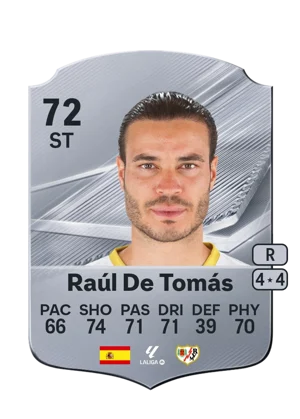 Raúl De Tomás - 72 - Rare EA FC 27 card