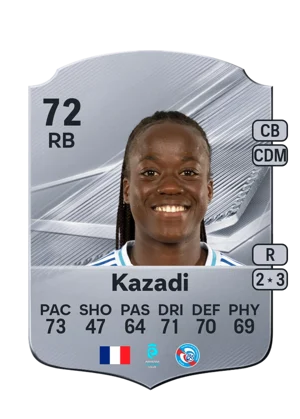 Kazadi - 72 - Rare EA FC 27 card