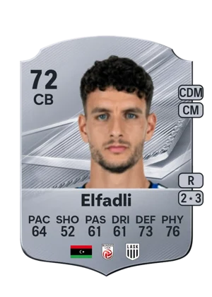 Elfadli - 72 - Rare EA FC 27 card