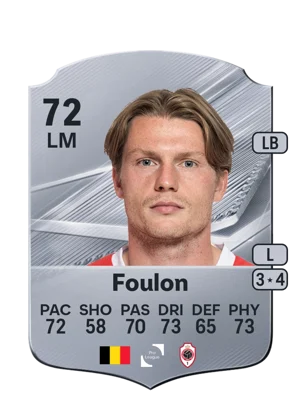 Foulon - 72 - Rare EA FC 27 card