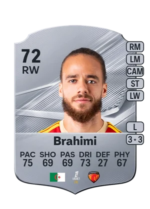 Brahimi - 72 - Rare EA FC 27 card