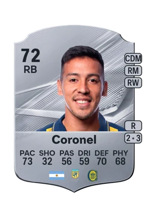 Coronel - 72 - Rare EA FC 27 card
