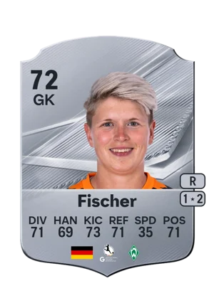 Fischer - 72 - Rare EA FC 27 card