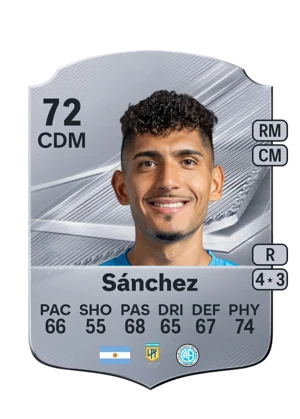 Sánchez - 72 - Rare EA FC 27 card