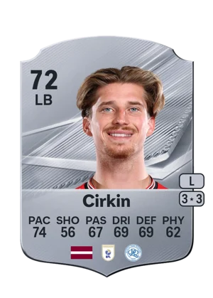 Cirkin - 72 - Rare EA FC 27 card