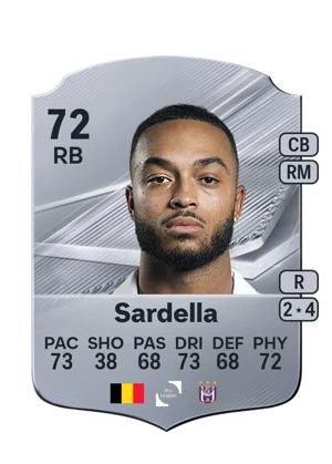 Sardella - 72 - Rare EA FC 27 card