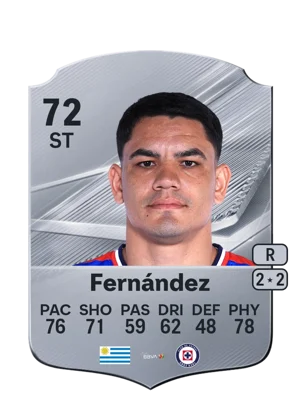 Fernández - 72 - Rare EA FC 27 card