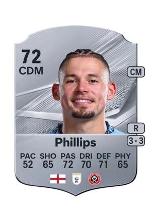 Phillips - 72 - Rare EA FC 27 card