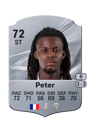 Peter - 72 - Rare EA FC 27 card