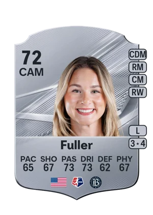 Fuller - 72 - Rare EA FC 27 card