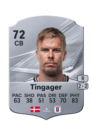 Tingager - 72 - Rare EA FC 27 card