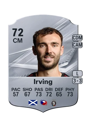 Irving - 72 - Rare EA FC 27 card