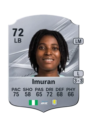 Imuran - 72 - Rare EA FC 27 card