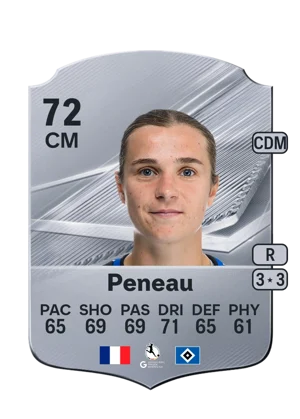 Peneau - 72 - Rare EA FC 27 card