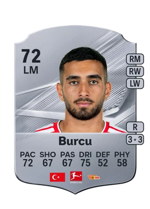 Burcu - 72 - Rare EA FC 27 card