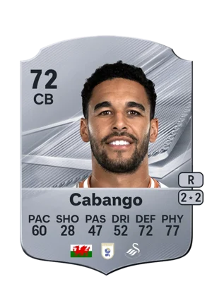 Cabango - 72 - Rare EA FC 27 card
