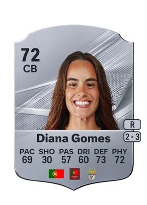 Diana Gomes - 72 - Rare EA FC 27 card