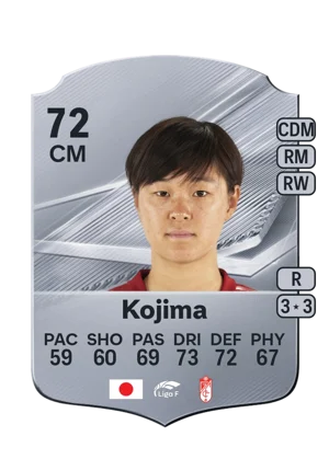 Kojima - 72 - Rare EA FC 27 card
