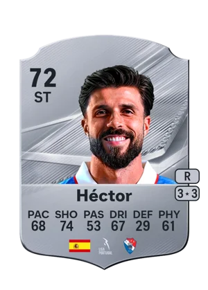 Héctor - 72 - Rare EA FC 27 card