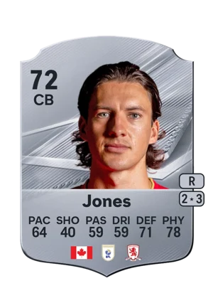 Jones - 72 - Rare EA FC 27 card