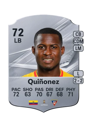 Quiñonez - 72 - Rare EA FC 27 card