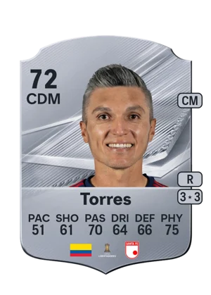 Torres - 72 - Rare EA FC 27 card