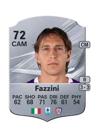 Fazzini - 72 - Rare EA FC 27 card