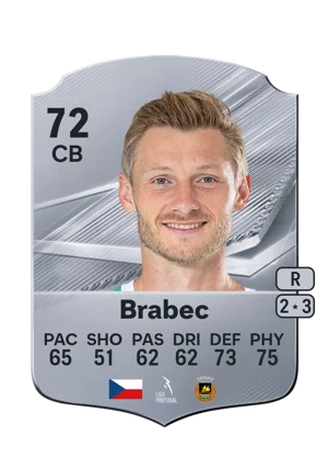 Brabec - 72 - Rare EA FC 27 card
