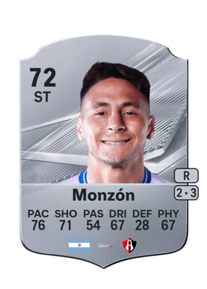Monzón - 72 - Rare EA FC 27 card