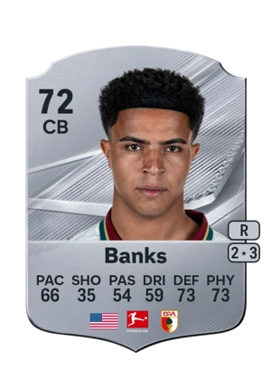 Banks - 72 - Rare EA FC 27 card