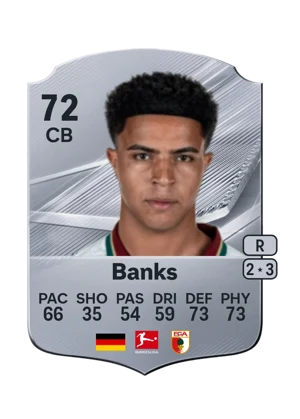 Banks - 72 - Rare EA FC 27 card