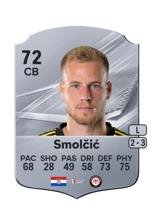 Smolčić - 72 - Rare EA FC 27 card