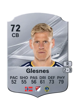 Glesnes - 72 - Rare EA FC 27 card