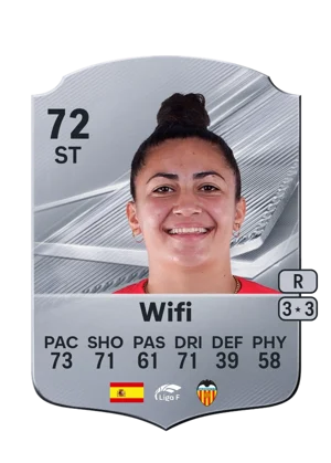 Wifi - 72 - Rare EA FC 27 card