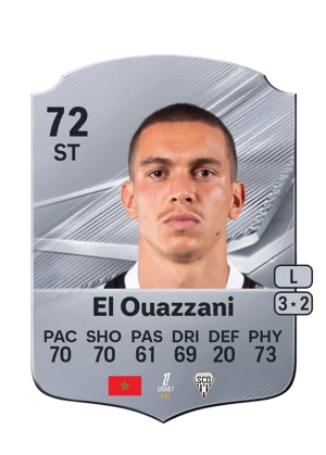 El Ouazzani - 72 - Rare EA FC 27 card