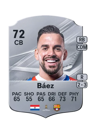 Báez - 72 - Rare EA FC 27 card