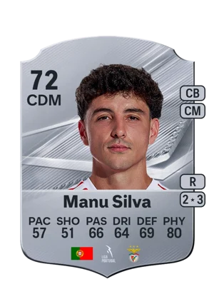 Manu Silva - 72 - Rare EA FC 27 card