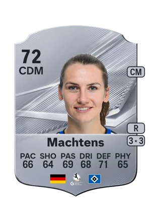 Machtens - 72 - Rare EA FC 27 card
