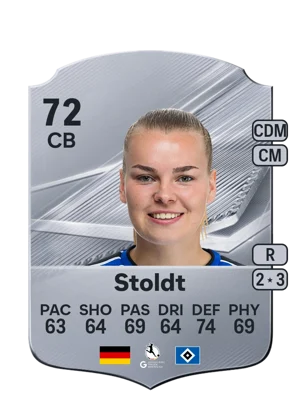 Stoldt - 72 - Rare EA FC 27 card