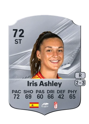 Iris Ashley - 72 - Rare EA FC 27 card