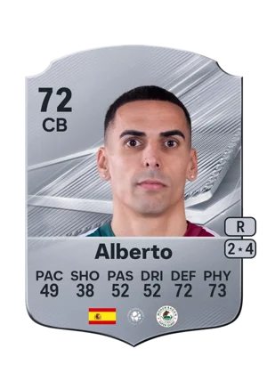 Alberto - 72 - Rare EA FC 27 card