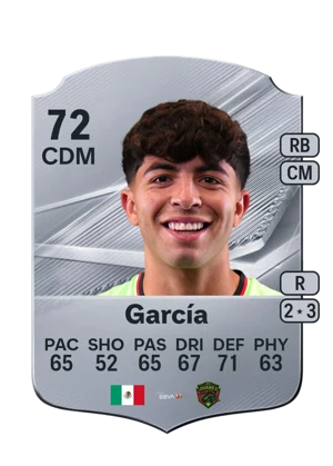 García - 72 - Rare EA FC 27 card