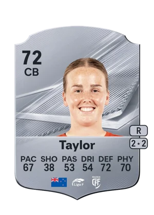Taylor - 72 - Rare EA FC 27 card