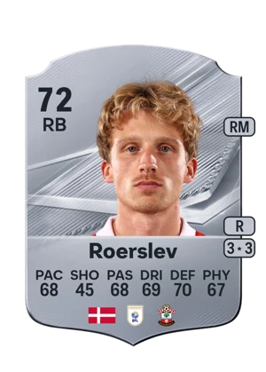 Roerslev - 72 - Rare EA FC 27 card