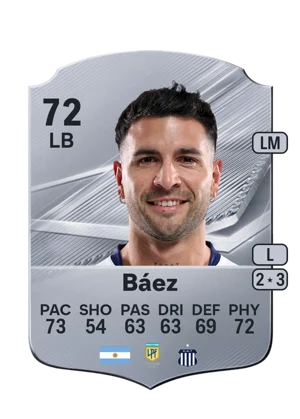 Báez - 72 - Rare EA FC 27 card