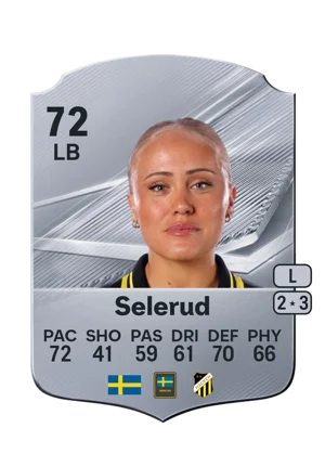 Selerud - 72 - Rare EA FC 27 card