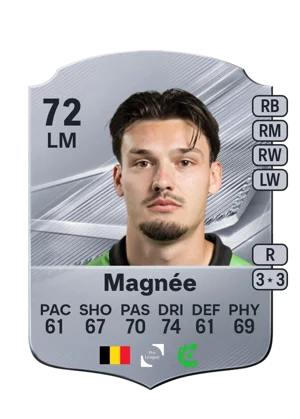 Magnée - 72 - Rare EA FC 27 card