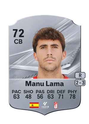 Manu Lama - 72 - Rare EA FC 27 card