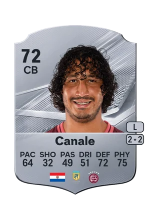 Canale - 72 - Rare EA FC 27 card