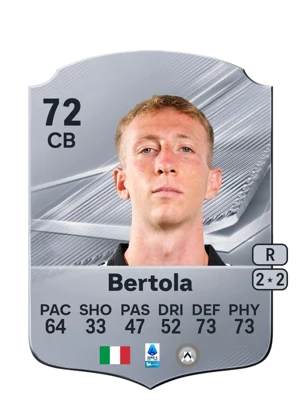 Bertola - 72 - Rare EA FC 27 card